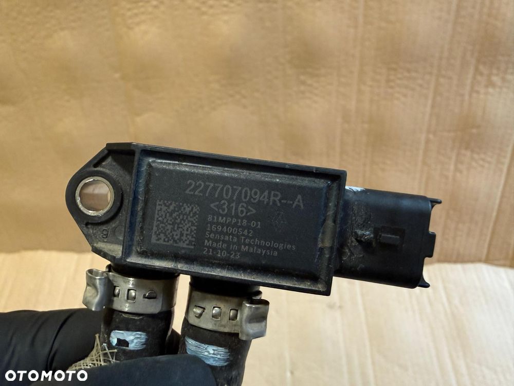Czujnik ciśnienia spalin + przewody 208748109R Renault Captur II 1.0 TCE 2019-24 OE - 2