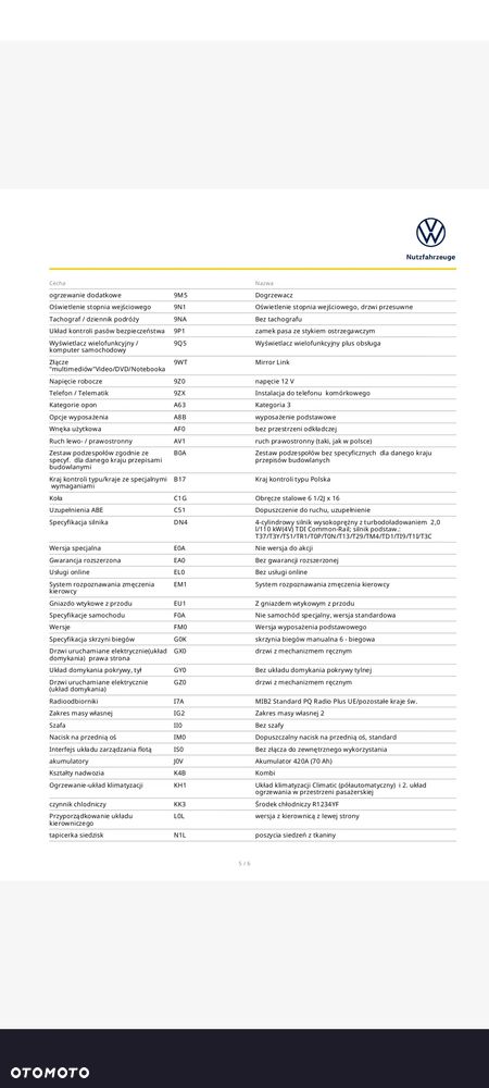Volkswagen Transporter L2 - 19