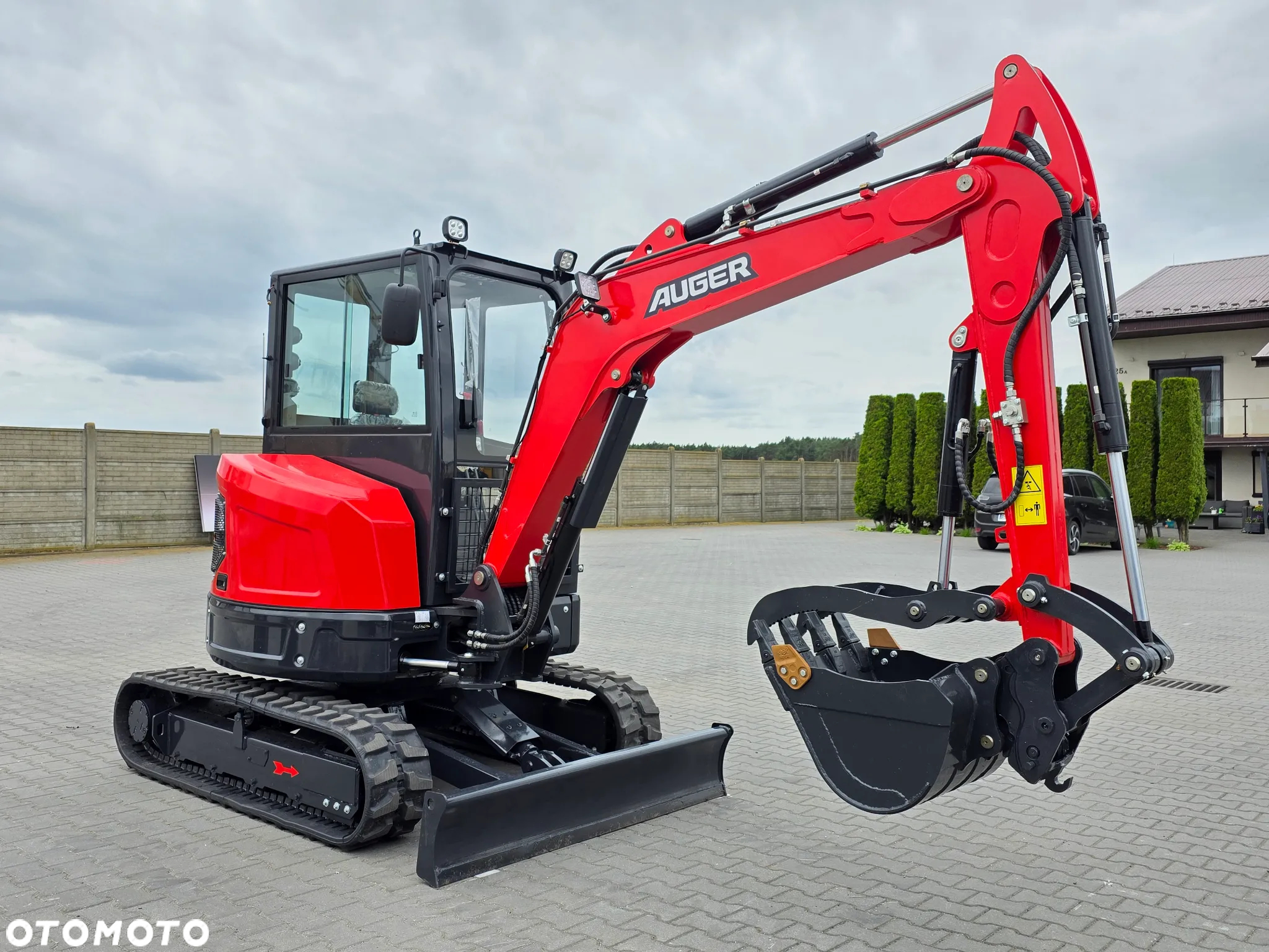 Inny NOWA MINIKOPARKA AUGER 40, WAGA 3900 KG, KUBOTA silnik - 11