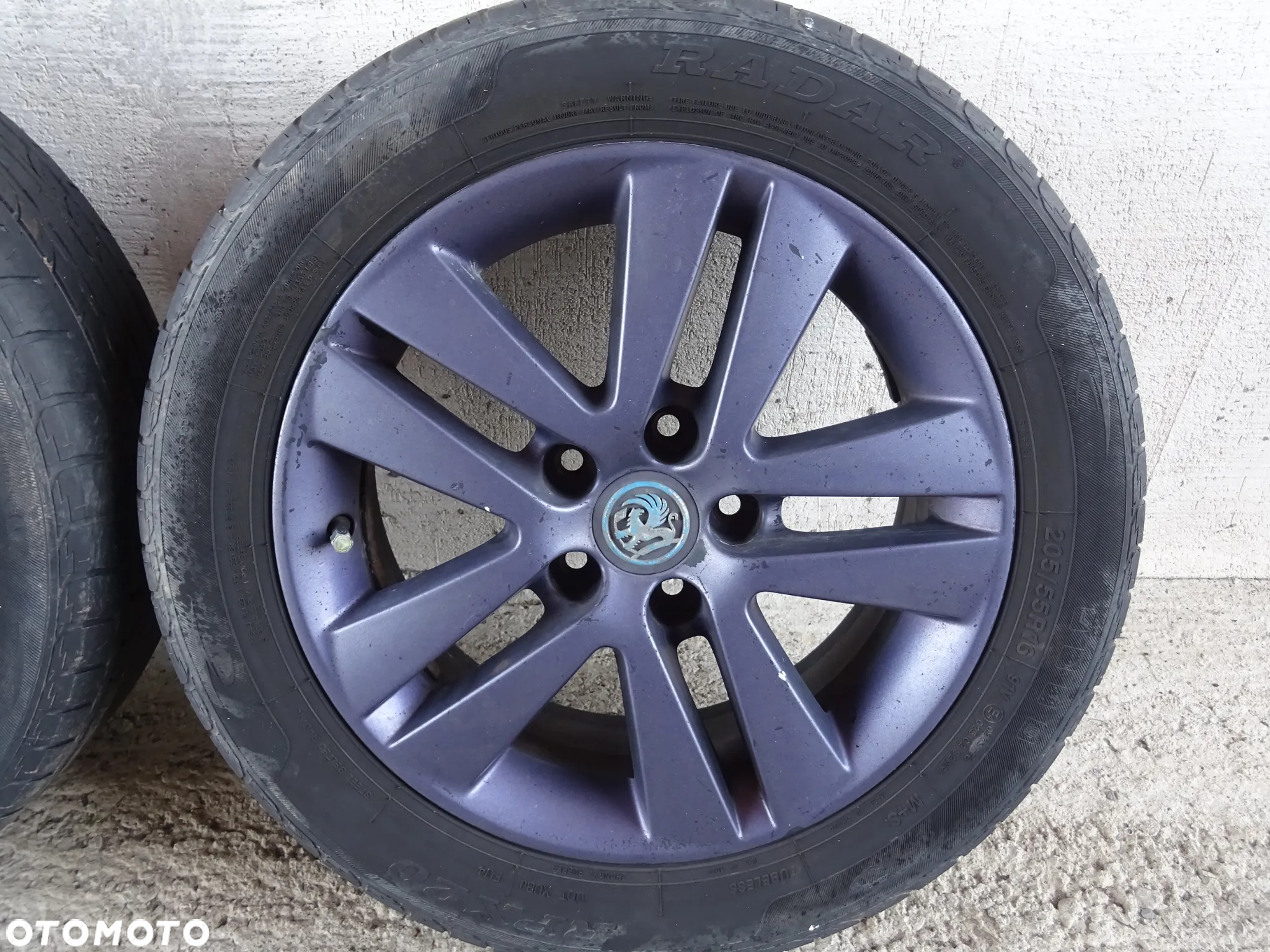 FELGI ALUMINIOWE 16 5 x 110 OPEL VECTRA C SIGNUM ASTRA ZAFIRA - 7