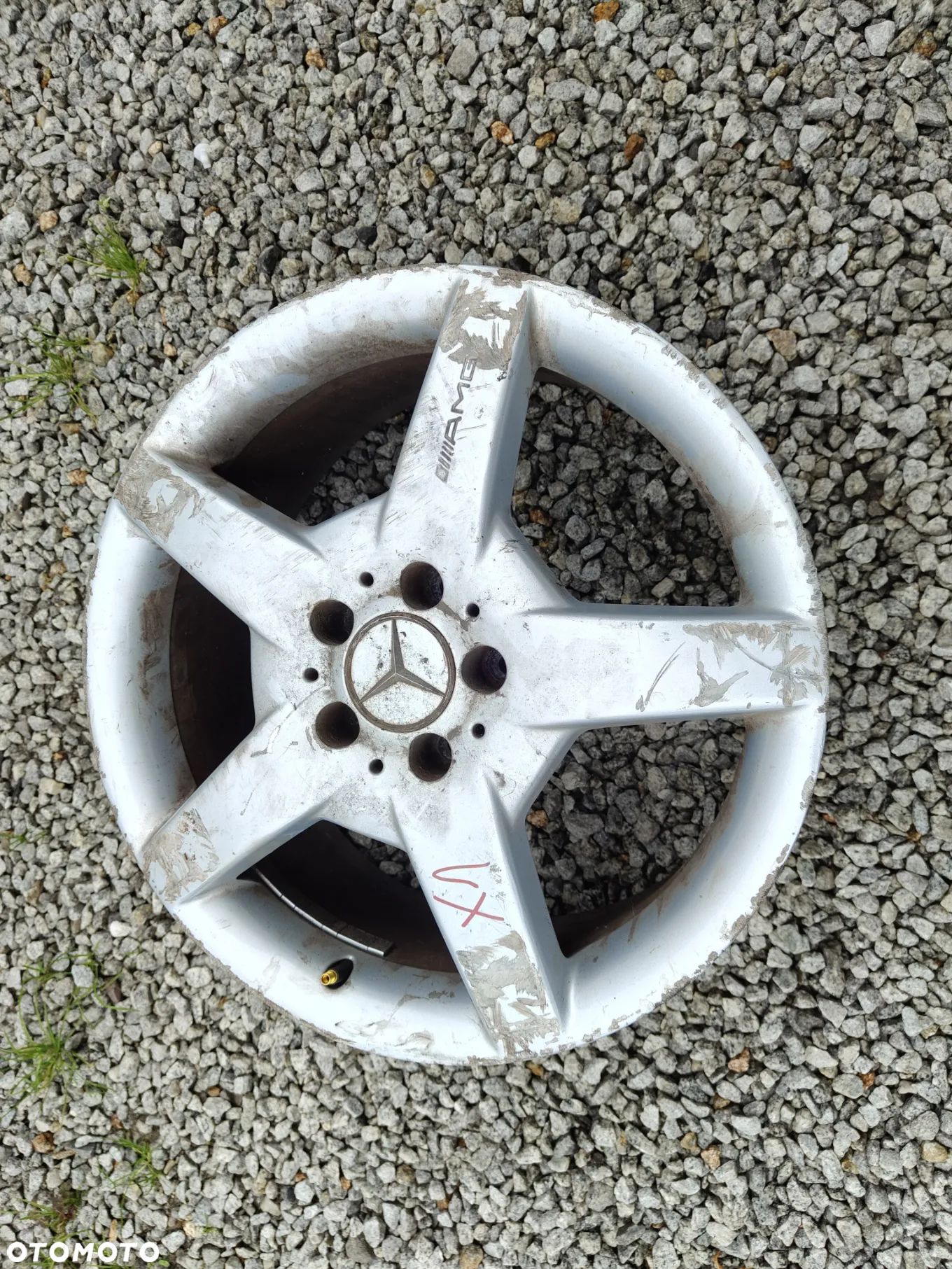 MERCEDES W209 CLK SLK 171 Felga aluminiowa AMG Oryginał 18 Do Regeneracji - 1