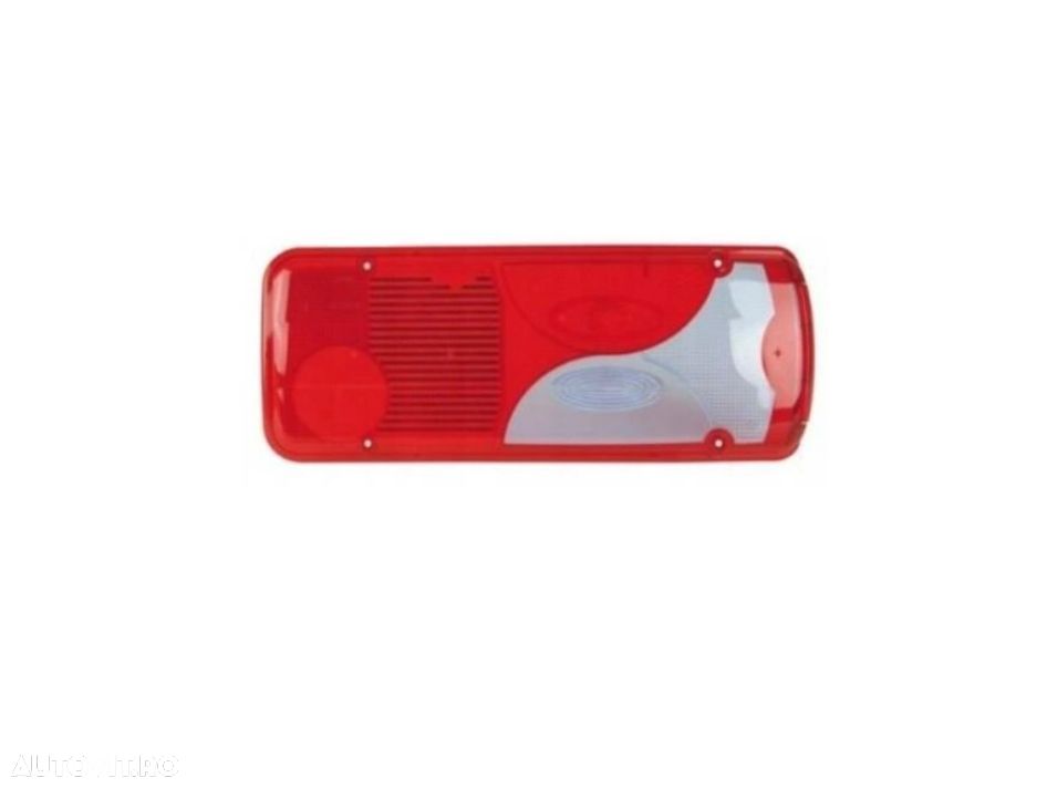 Sticla stop spate, dispersor Volkswagen Crafter, 12.2017; Mercedes Sprinter 2414, 04.202018; Sprinter, 02.20, Man Tga, 202007; Tge, 11.20; Tgs/Tgx, 20, spate, dreapta, piulita din plastic; rosu-albastru; - 1