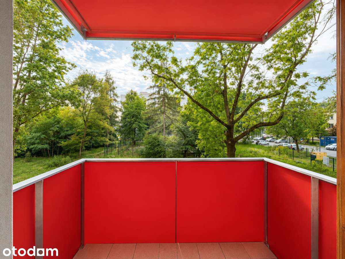 Kraków – Czyżyny – Nowoczesne studio z widokiem na zieleń