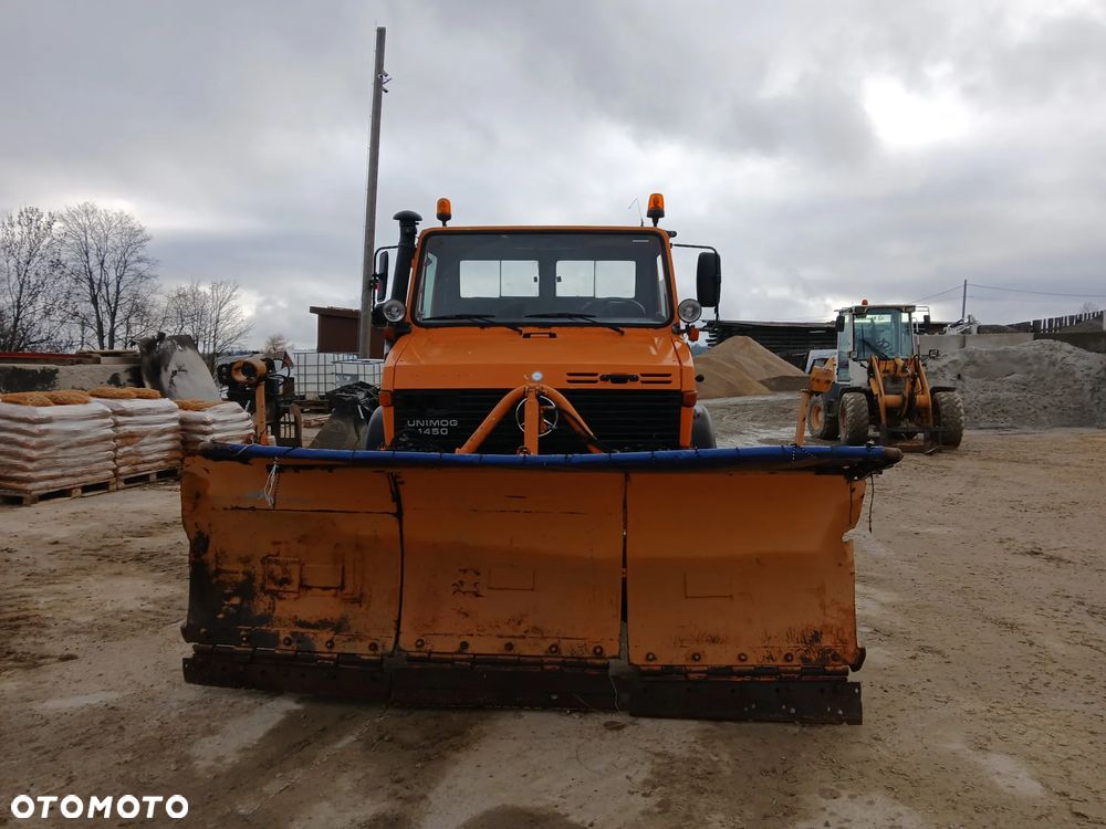 Mercedes-Benz Unimog 1450 4x4 Czołownica Ciagnik rolniczy - 9