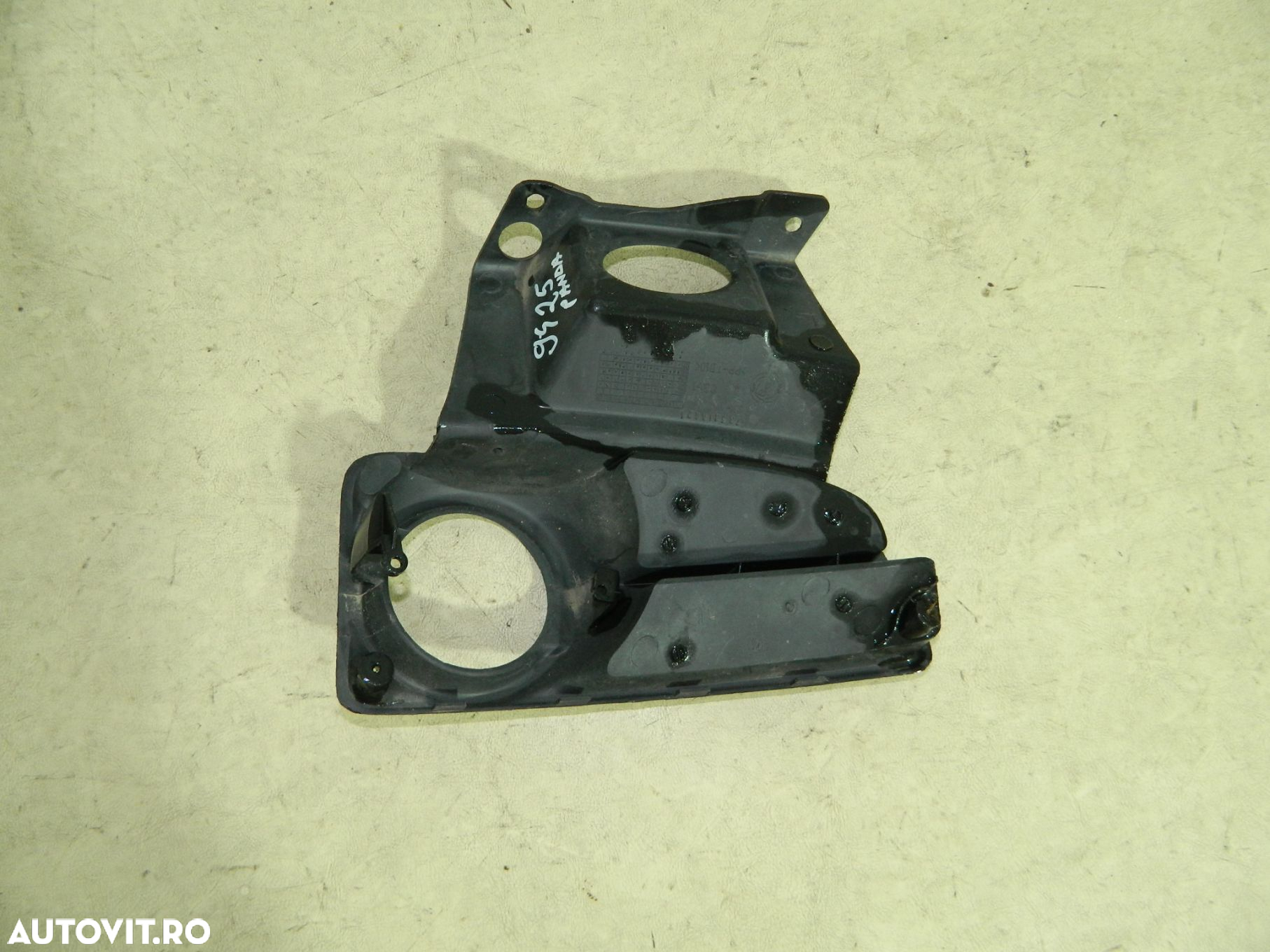 Grila proiector partea stanga, Fiat Panda, 03-11, 735316621 - 6
