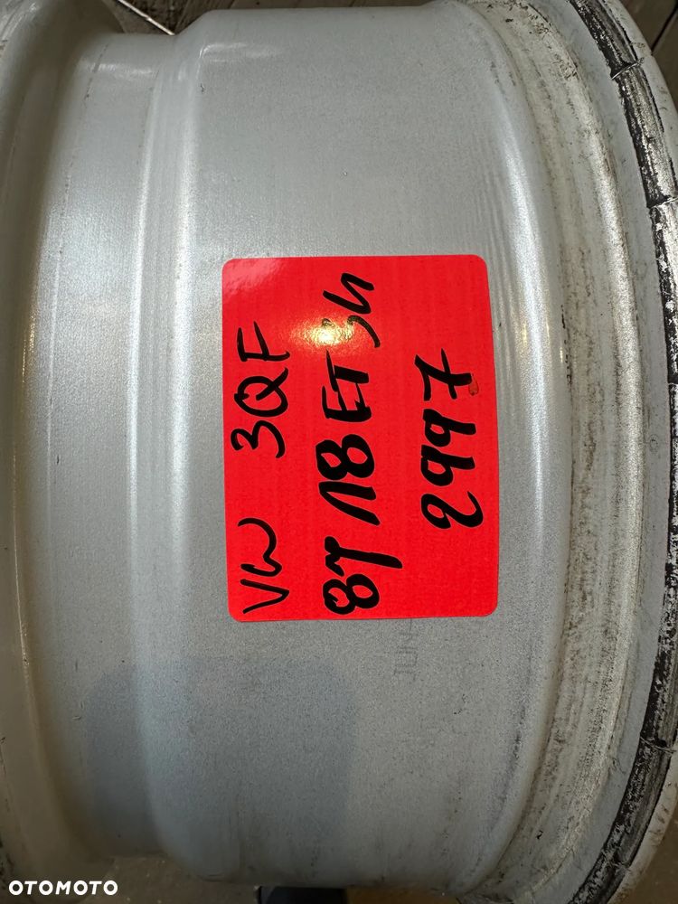 Felga 1szt Volkswagen Atlas 5x112 18 8J 3QF601025A - 6
