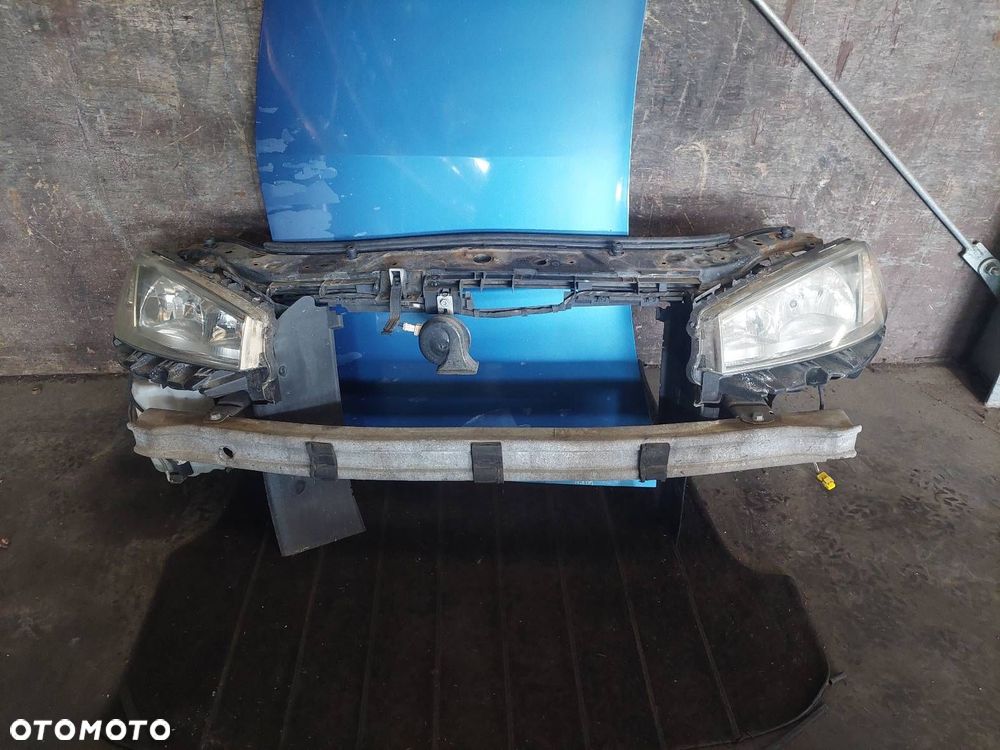 KOMPLETNY PRZÓD MASKA ZDERZAK BŁOTNIKI LAMPY RENAULT MEGANE II TEI45 - 11