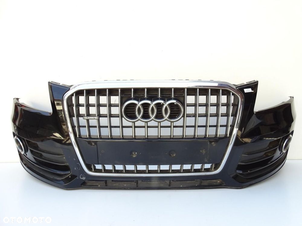 ZDERZAK PRZÓD PRZEDNI + ATRAPA + HALOGENY 4x PDC LY9B AUDI Q5 8R 12-16r - 1