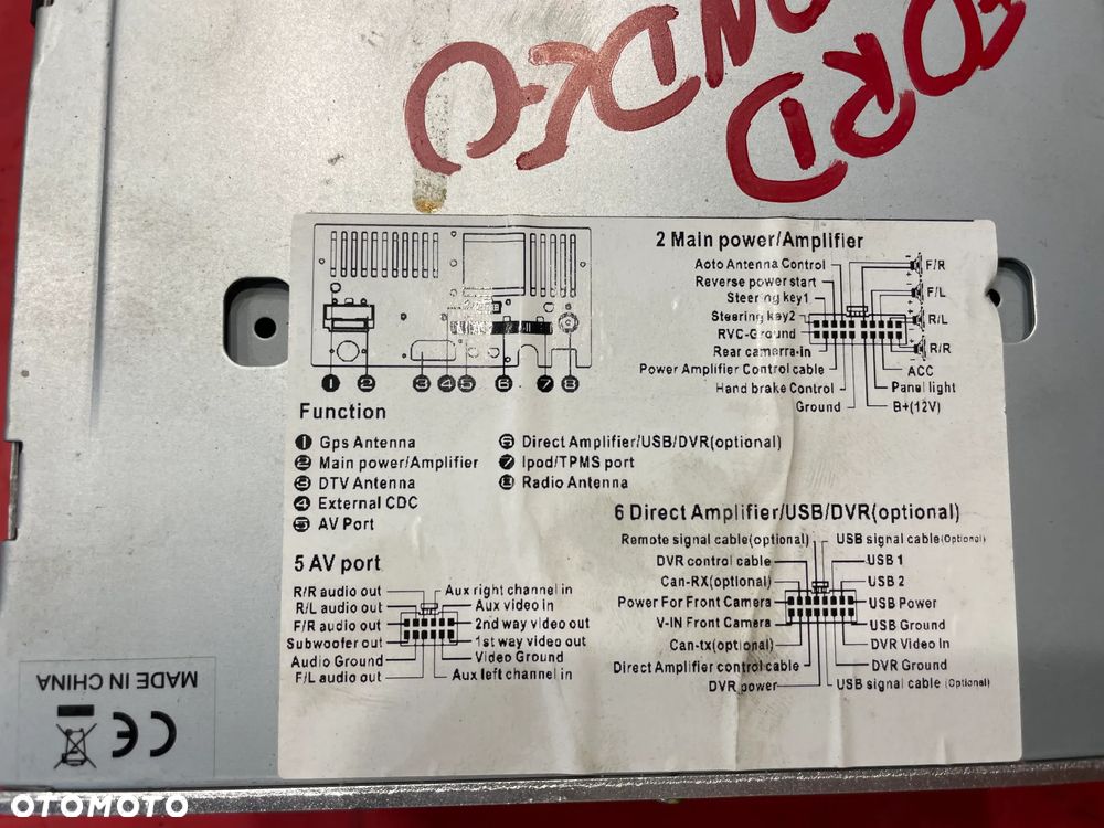FORD MONDEO MK4 RADIO - 4