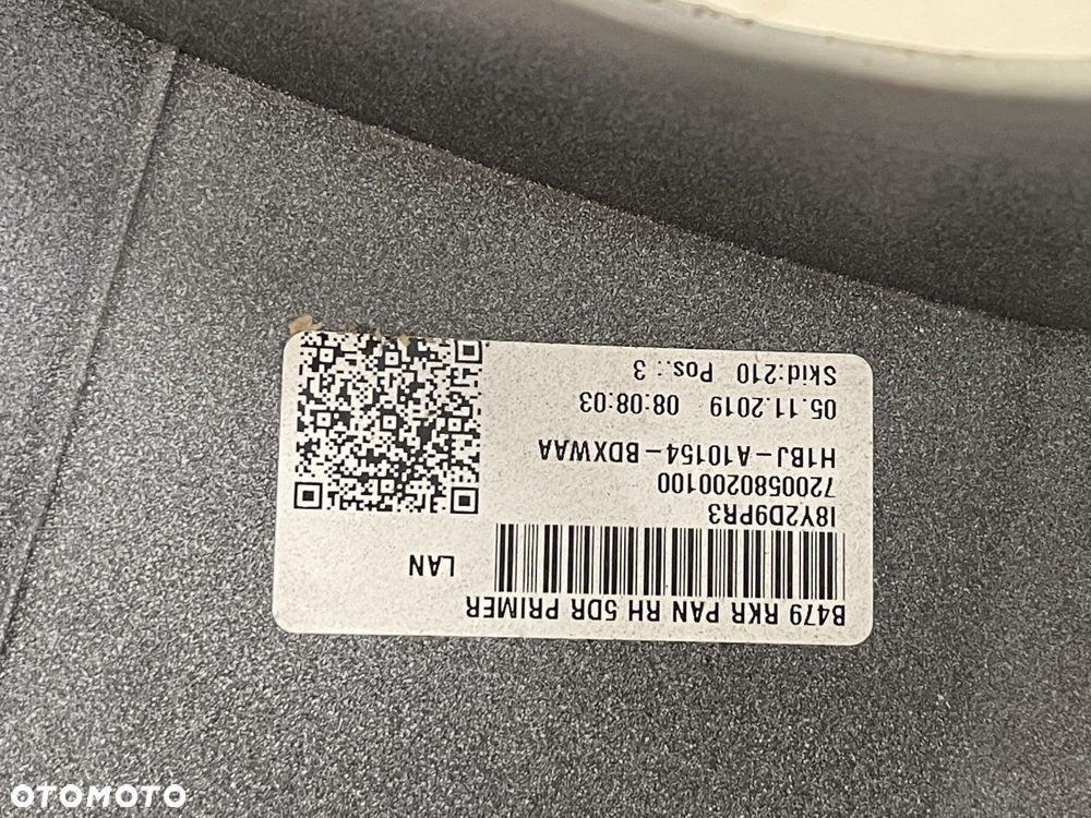 NOWA ORYGINALNA LISTWA PROGOWA NAKŁADKA PRAWA FORD FIESTA MK8 8 VIII ST H1BJ-A10154-BD - 7