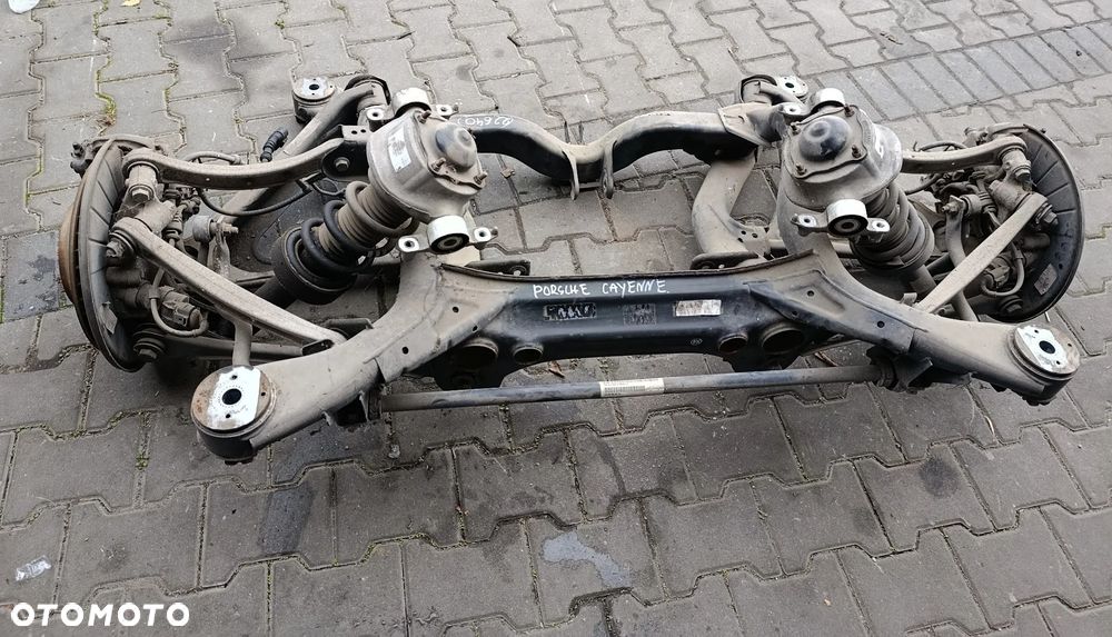 PORSCHE CAYENNE II 2 7P 3.0 TDI ZAWIESZENIE BELKA TYŁ TYLNE - 3