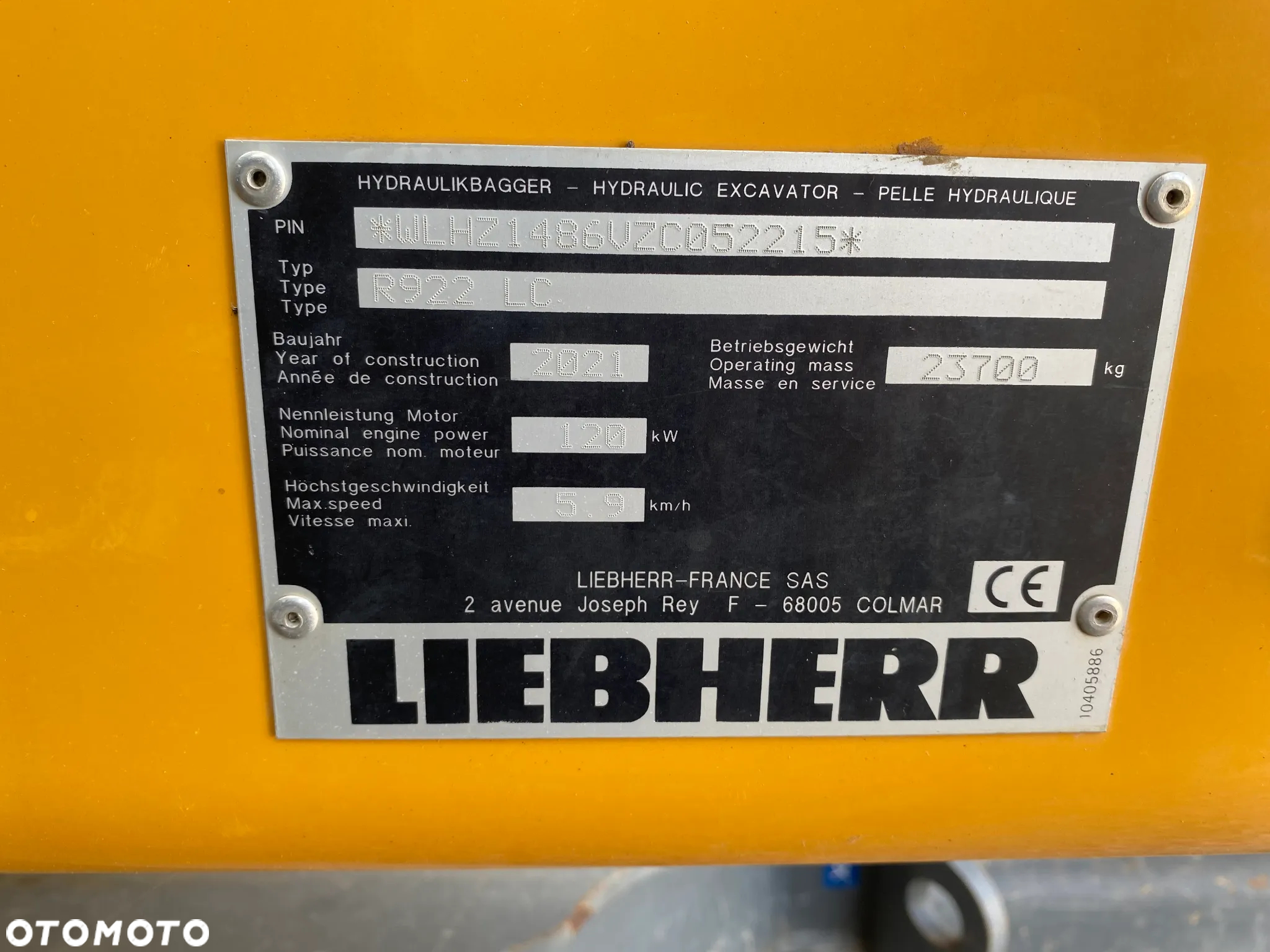 Liebherr R 922 LC - 13
