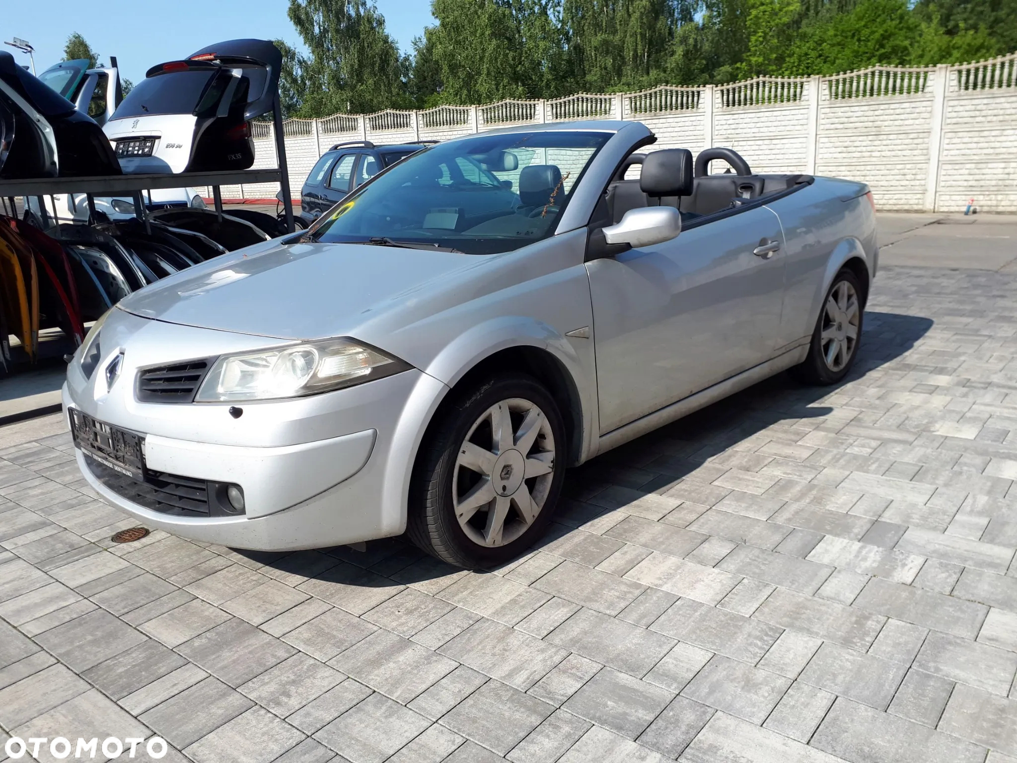 RENAULT MEGANE II LIFT CABRIO 05-09 2.0 16V KLAPA TYŁ TYLNA TED69 - 10