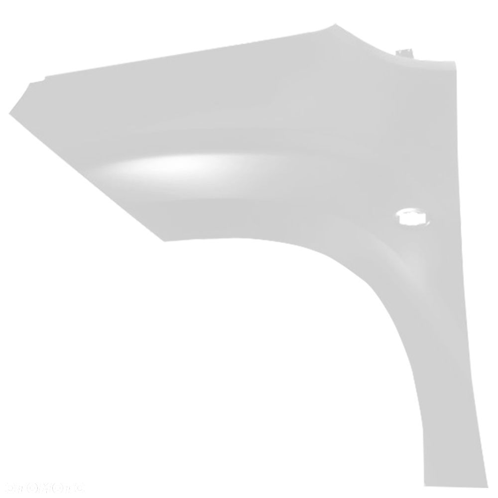 BLU Błotnik PEUGEOT PARTNER III 3 EWP lewy biały 2018-2023 przód Blanc Banquise - 2