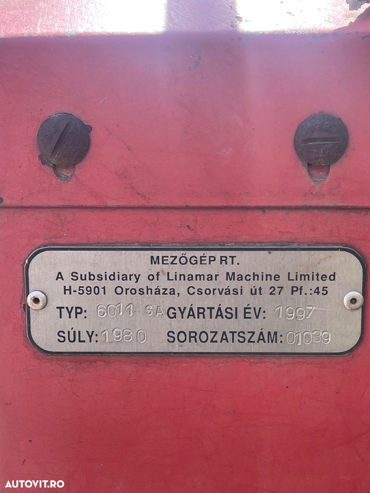 Oros Masa porumb pe 6 randuri - 11