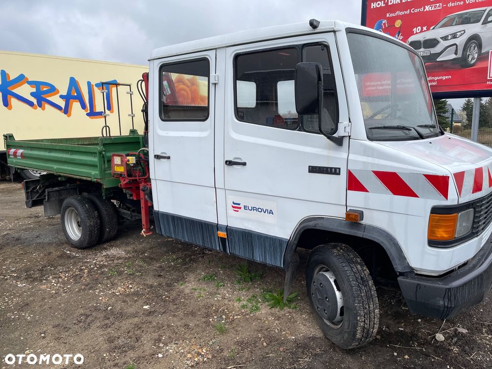Mercedes-Benz Vario 609 Wywrotka Meiller, Żuraw Palfinger - 4