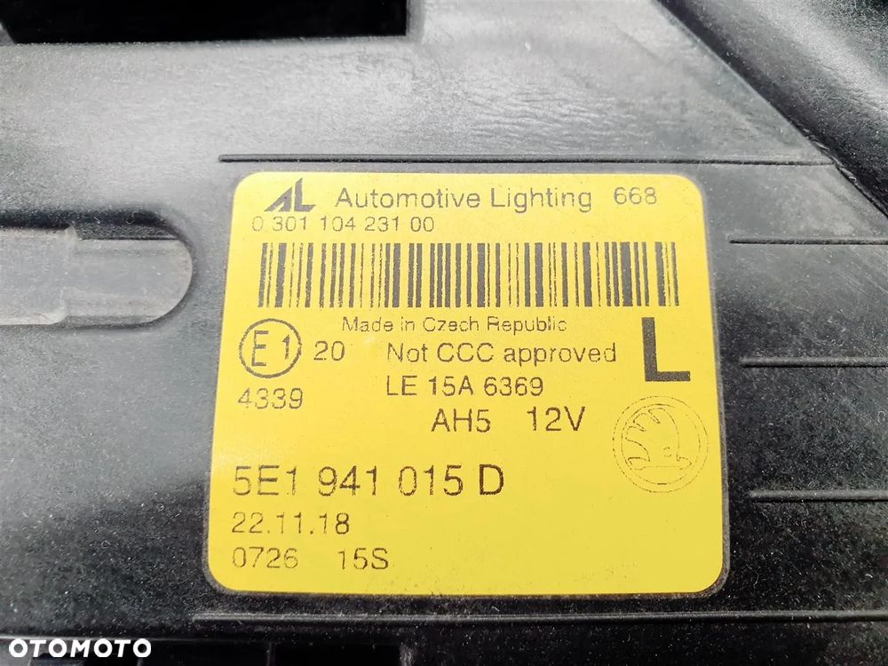 SKODA OCTAVIA 3 III 5E1 LIFT 16r+ LEWA LAMPA PRZÓD FULL LED ORY EU !!! - 9