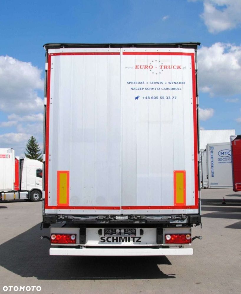 Schmitz Cargobull SCS kurtyna, podnoszona oś - 4