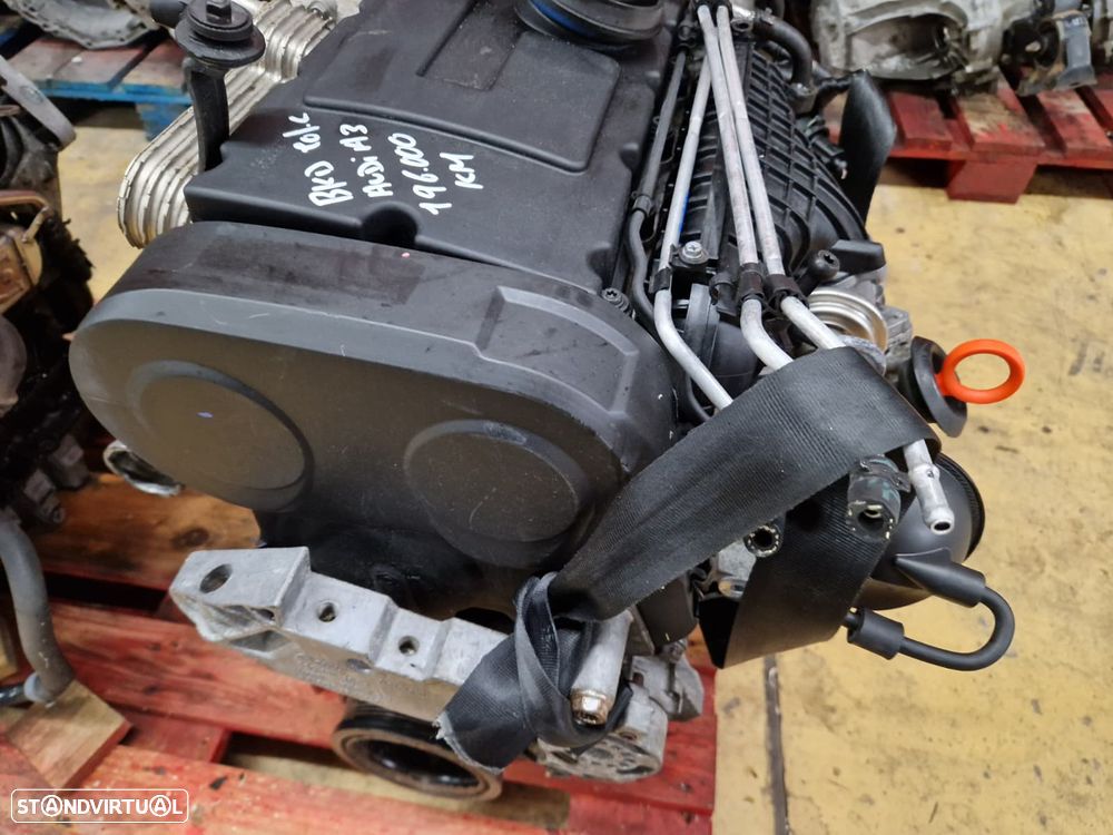 Motor usado BKD AUDI A3 8P 2.0 TDI 140CV COLAÇA C LEON GOLF TOURAN OCTAVIA - 4