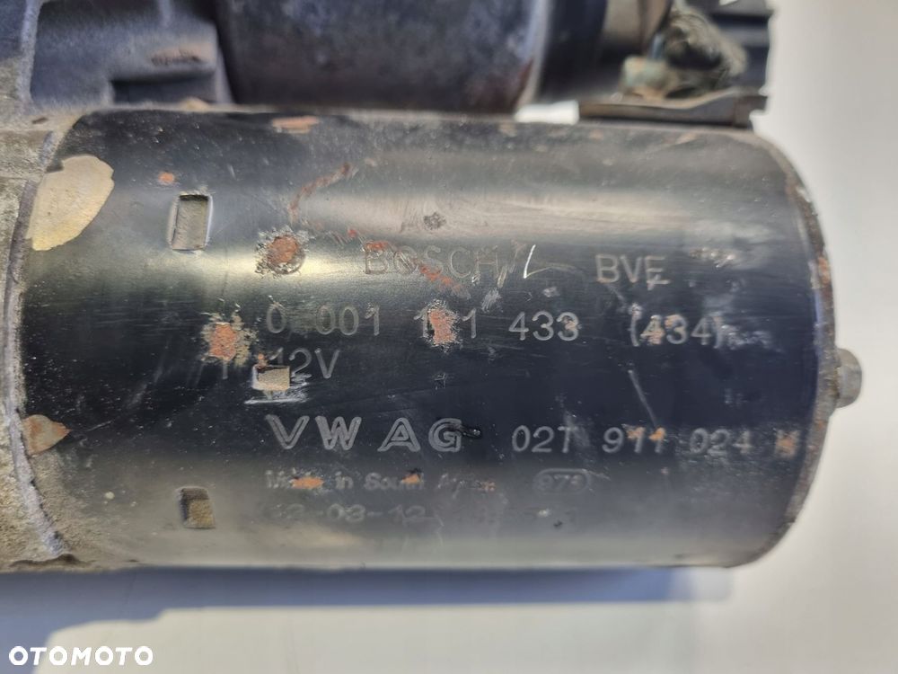ROZRUSZNIK VW Polo IV 1.2 12V ROZRUSZNIK bosch 02T911024K - 2