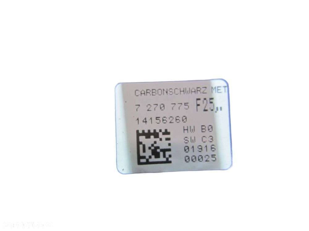 BMW X3 F25 X4 F26 KLAMKA LEWA PRZEDNIA KEYLESS CARBON SCHWARZ 416 7207561 - 9