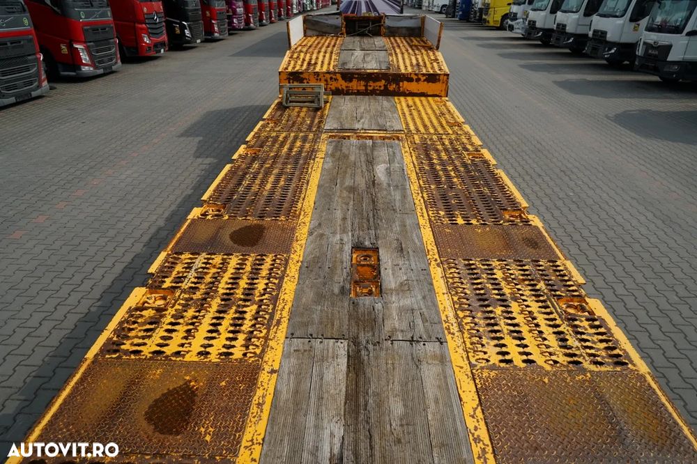 Castera REMORCA AUTO AMC CASTERA / ÎNCĂRCĂTOR JOS / 13,1 M / GAMĂ HIDRAULICĂ / AXĂ DE DIRECȚIE / TROLIU - 18