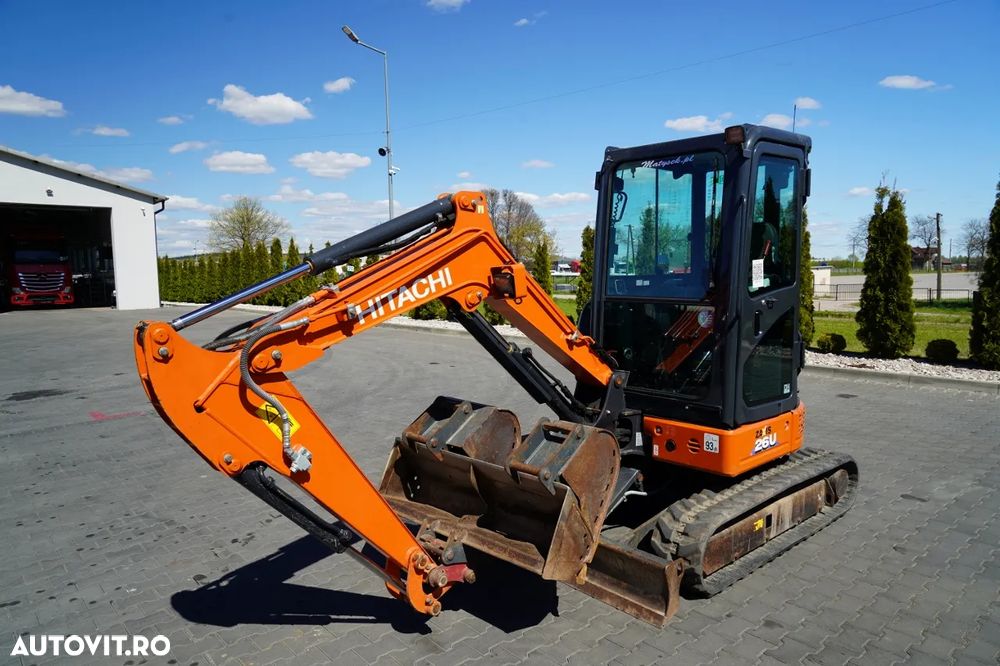 Hitachi ZX26U-6 CR / MINI EXCAVATOR / 2022 / 1900 ORE / SET CUPĂ - 10