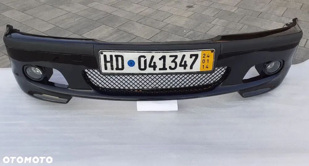ZDERZAK BMW E46 SEDAN KOMBI M3 M PAKIET PRZÓD BLACKSAPPHIRE WYSYŁKA - 1