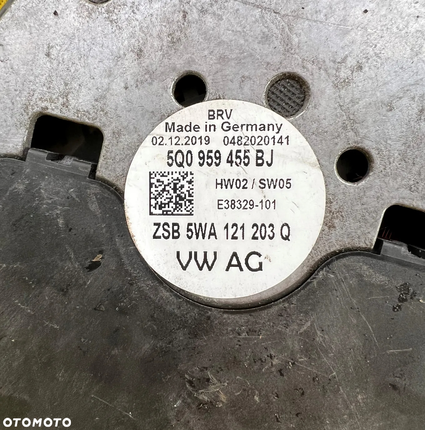 WIATRAK WENTYLATOR CHŁODNICY SKODA VW AUDI 5Q0959455BJ - 4