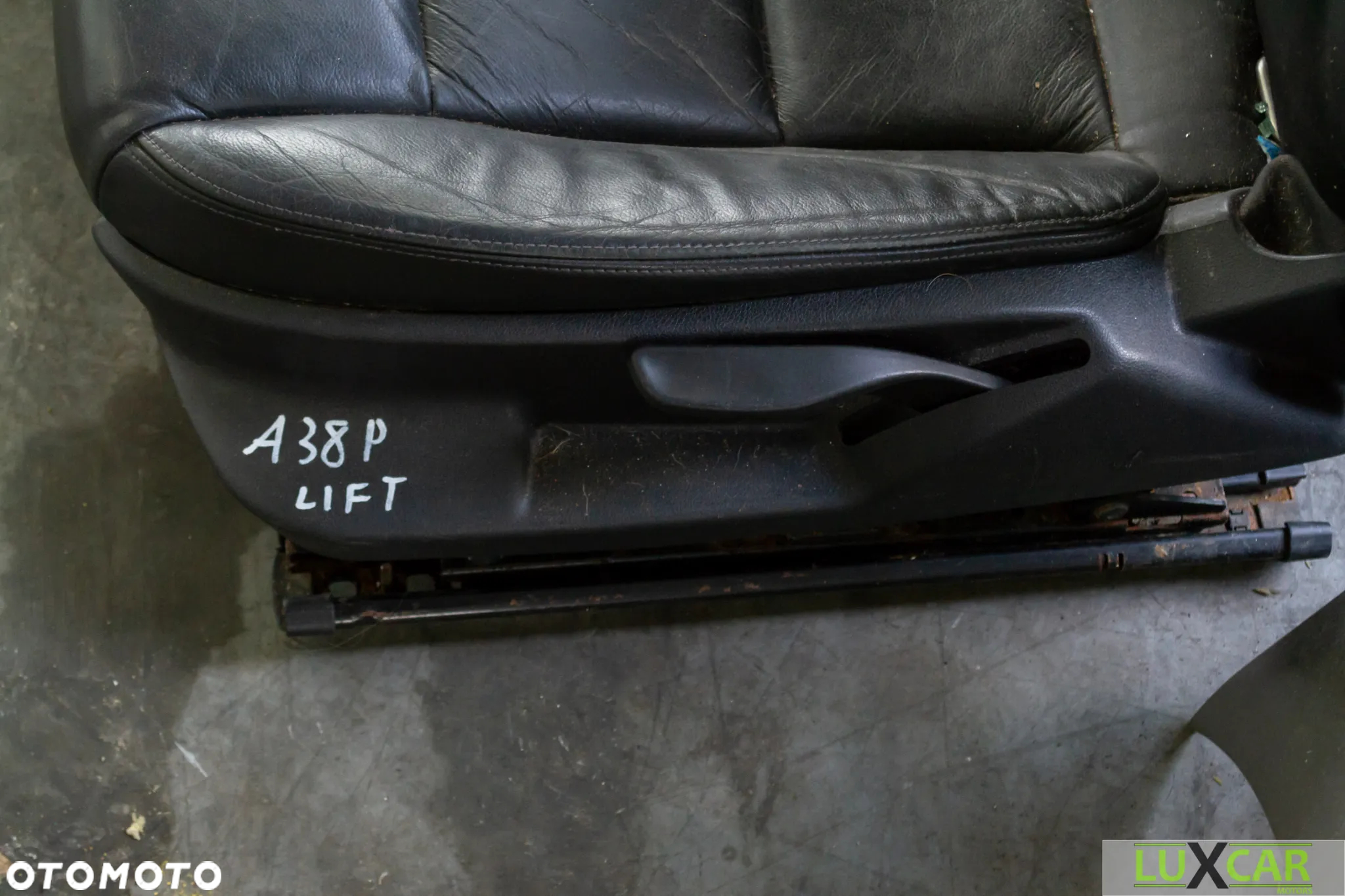 AUDI A3 8P SPORTBACK LIFT 5D FOTELE KANAPA CZARNA SKÓRA KOMPLET GORLICE - 6