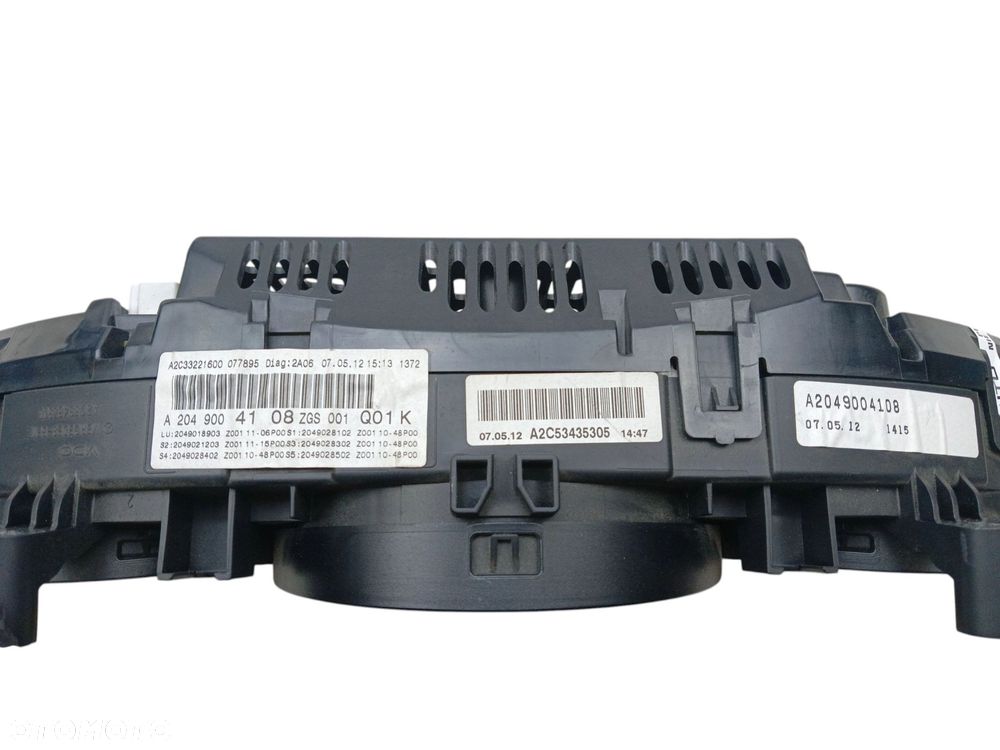 LICZNIK MERCEDES C W204 LIFT (2011-2014) 3.0 CDI 231KM A2049004108 - 4