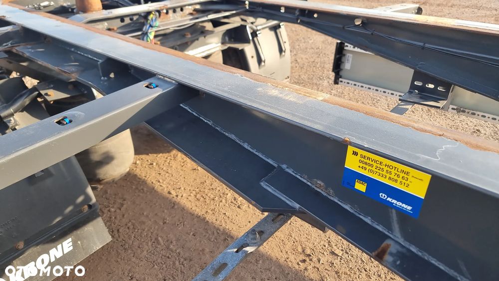 Krone 21.500zł netto PRZYCZEPA KRONE BDF JUMBO OPONY R19.5 OSIE BPW ECO PLUS ST.bdb - 14