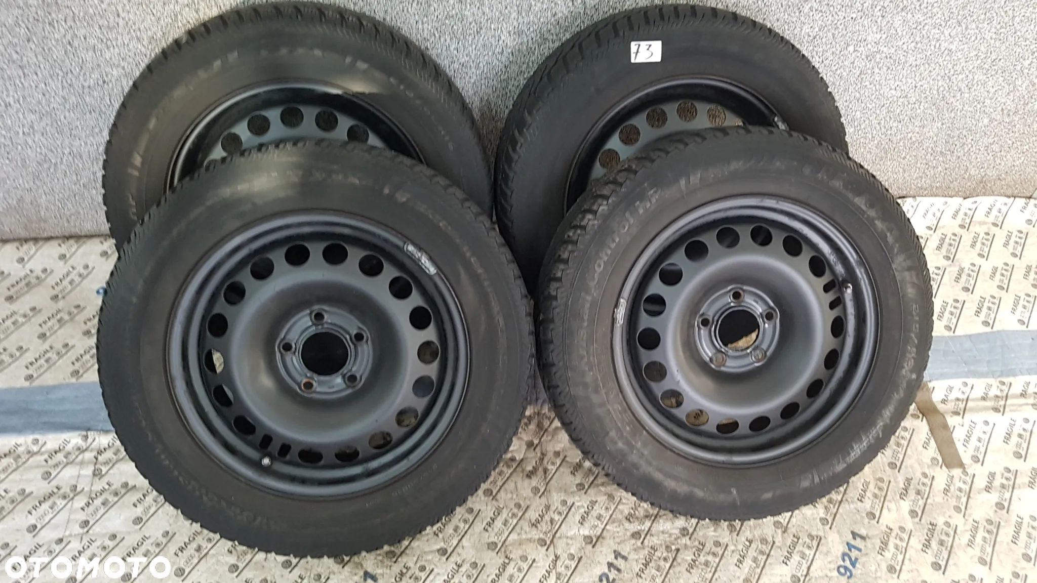 KOŁA ZIMOWE OPEL ASTRA J  ZAFIRA C CHEVROLET  5X115 ET41 215/60R16 CZUJNIKI TMPS - 1