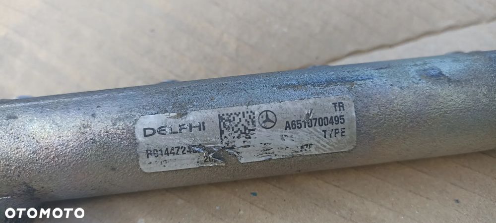 MERCEDES W204 W207 W212 Sprinter 2.2 CDI 651 LISTWA WTRYSKOWA A6510700495 9307Z522A 9307Z521A - 4