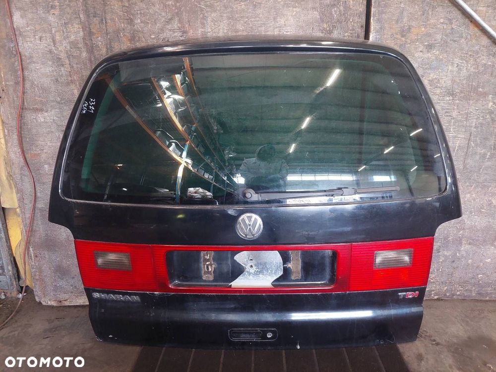 KOMPLETNY TYŁ KLAPA BAGAŻNIKA ZDERZAK LAMPY VOLKSWAGEN SHARAN MK1 LIFT L041 - 8