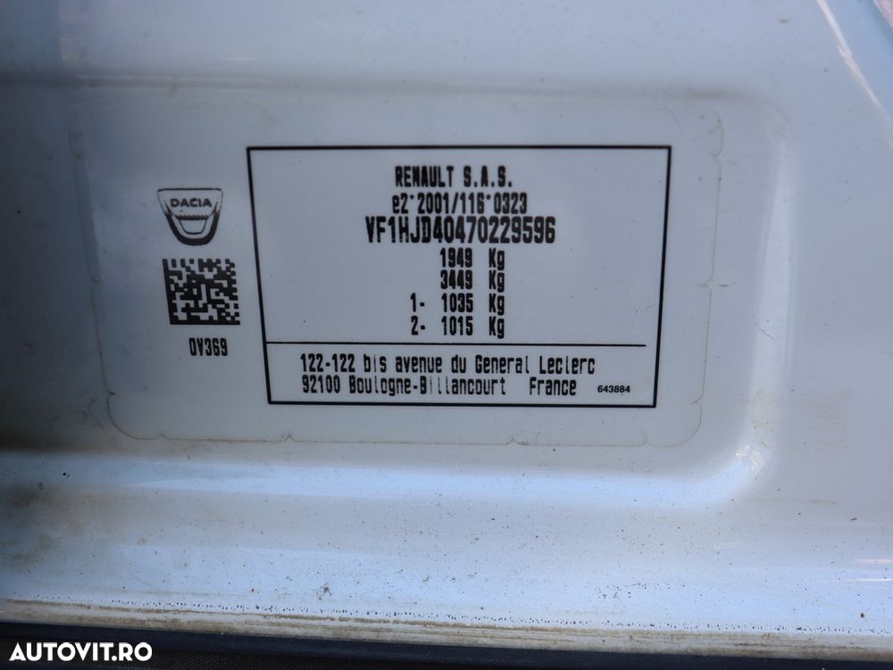 Dacia Duster Blue dCi 115 4WD Comfort - 25