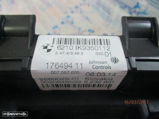 Quadrante 6210IK9350112 BMW F20 2014 118D KM DIGITAL - 4