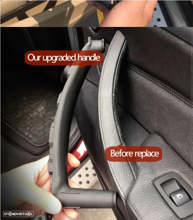 Puxador porta interior Esqª ou Drtª BMW X5 E70 / X6 E71, E72 - 2