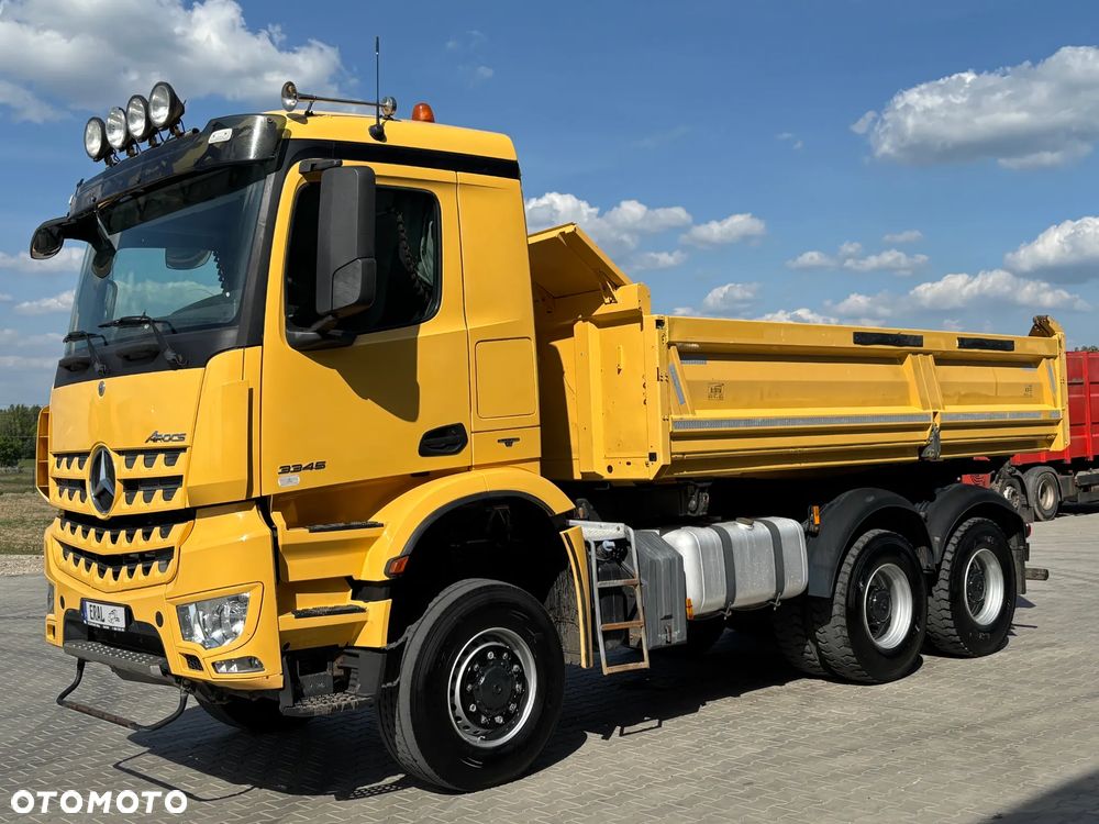 Mercedes-Benz Arocs 3345 MANUAL 6X6  Kipper Meiller 3-stronny Hydroburta stan idealny - 2