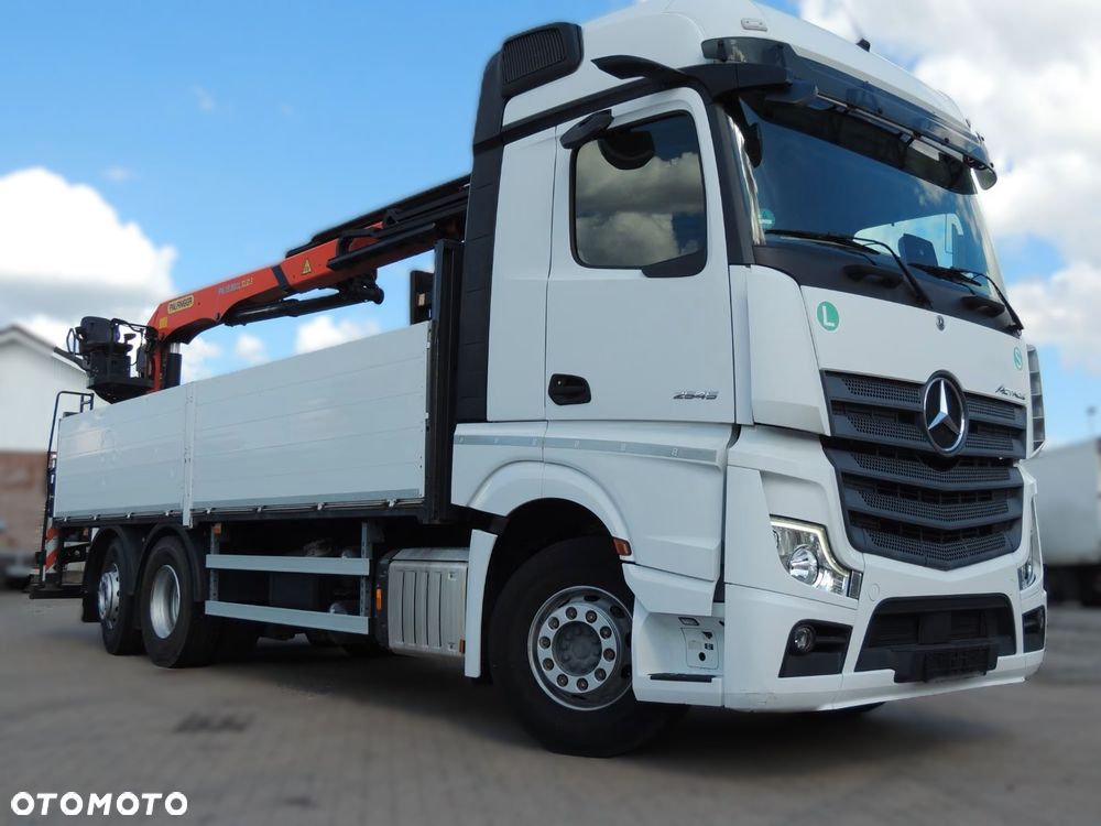 Mercedes-Benz 2545 6x2/4 | Palfinger PK 18001 | HDS | Skrętna oś | Retarder | 2021 - 2