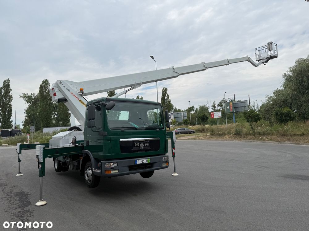 MAN Lift Podnośnik Koszowy Wumag WT300 30Metrów  20m w Bok Zwyżka UDT na Rok! Ogon ! Jak Ruthman GSR Multitel - 1