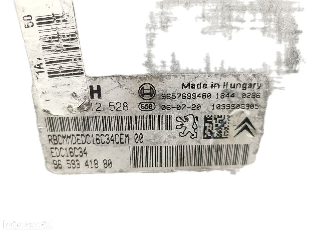 Centralina Motor Peugeot 206 Van - 3