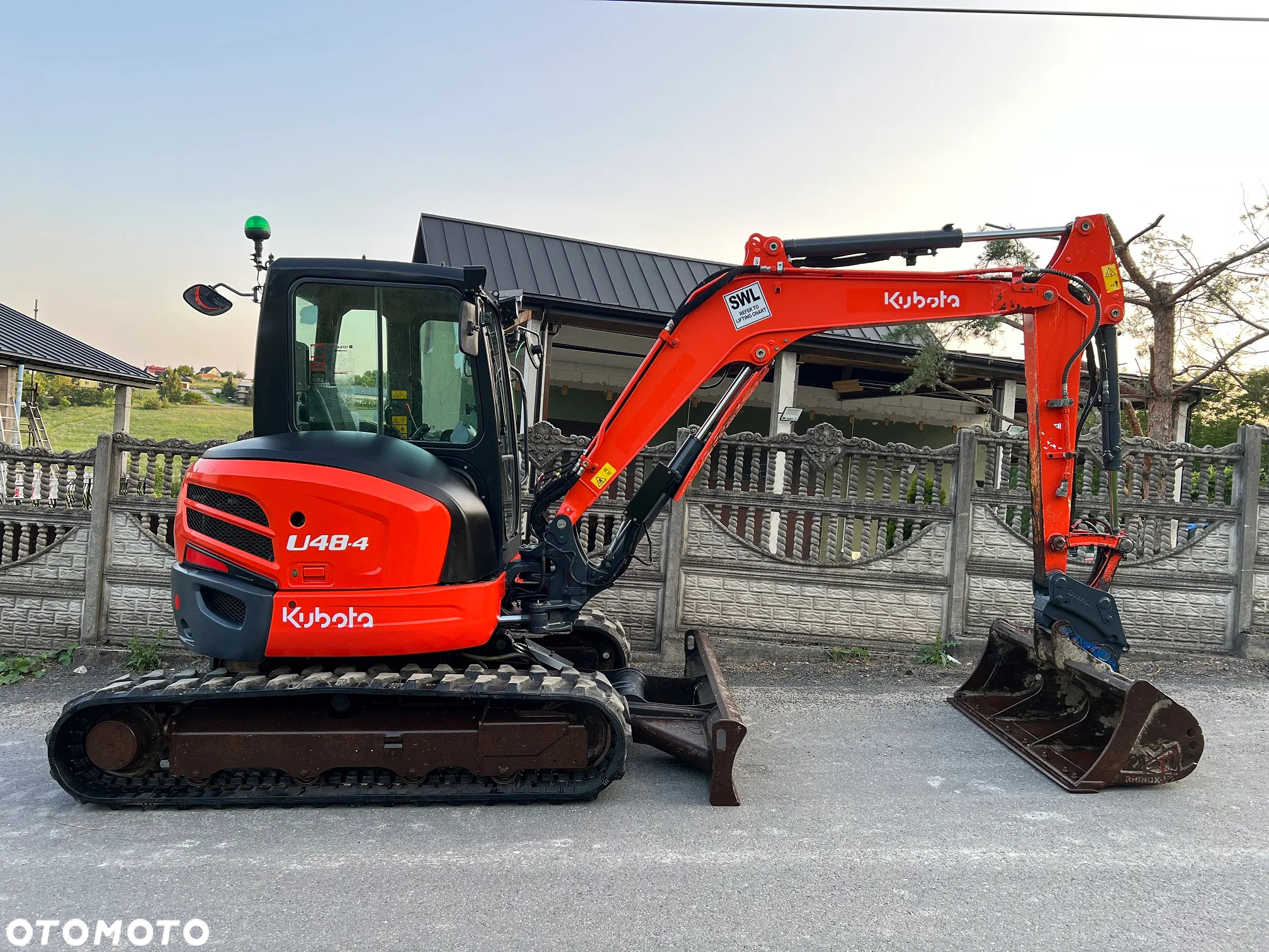 Kubota U48-4 * Koparka Gąsienicowa Kubota U48 * 5 Ton * Zerowy Obrys * Stan IDEALNY * - 3