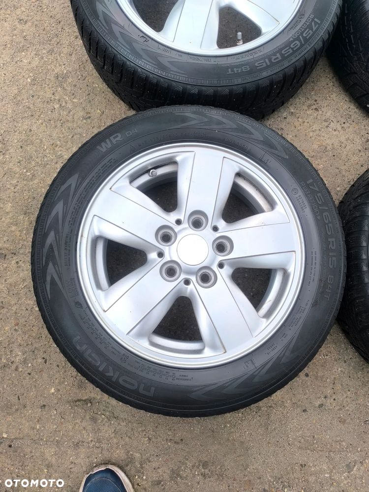 5x112 Felgi Aluminiowe Alufelgi 15 Koła Zimowe Zima MINI COOPER III 3 D ONE Cabrio TPMS 175/65 Legnica ALU-RAD 5,5mm - 5