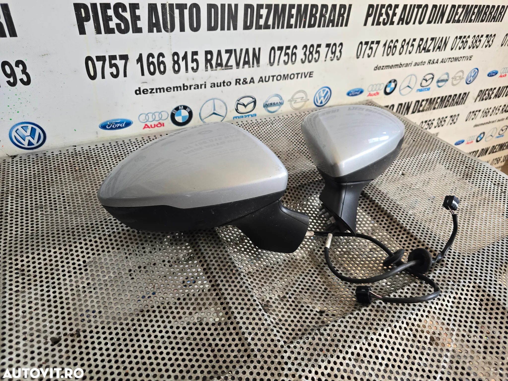 Oglinzi Oglinda Opel Astra K Oglinzi Oglinda Stanga Dreaptra Opel Astra K 5 Pini Volan Stanga - 2
