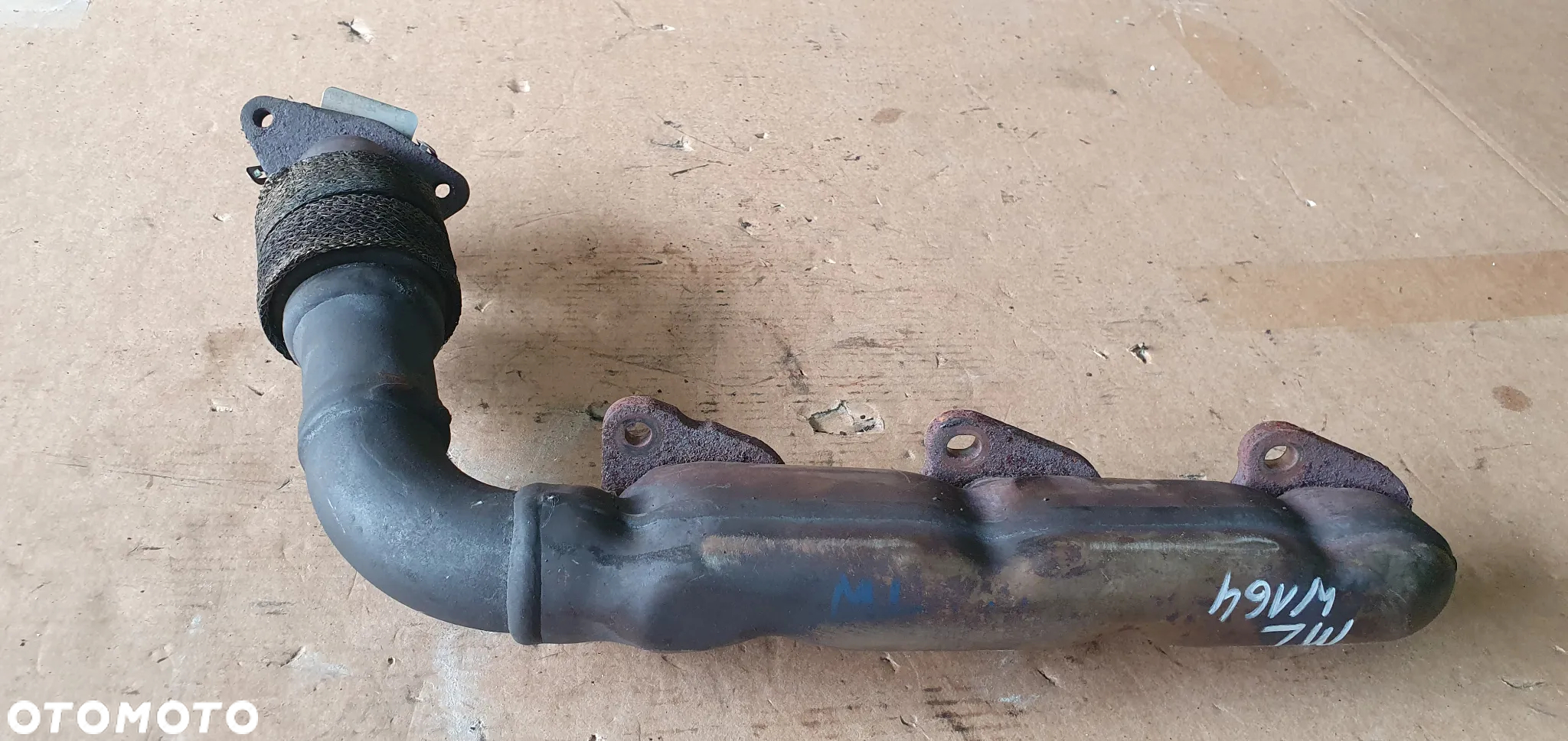 Kolektor wydechowy lewy Mercedes ML W164 3.0 CDI A6421420102 - 5