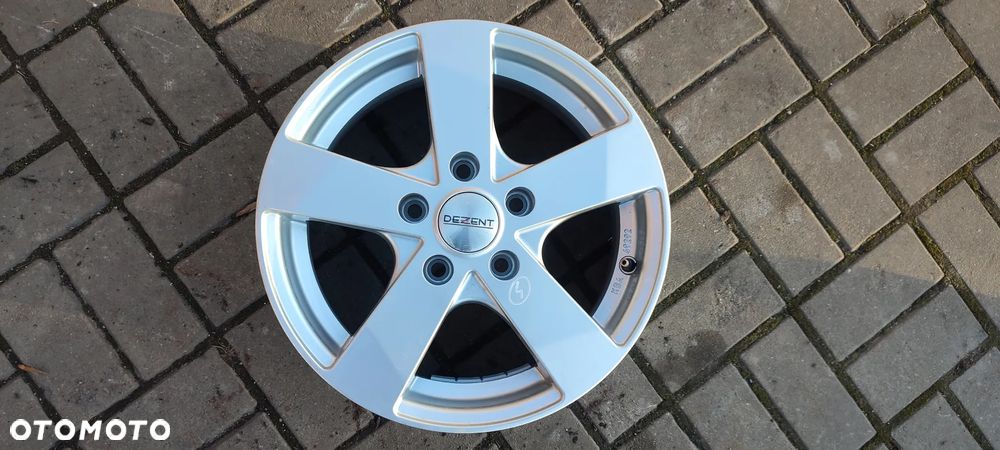 FELGI ALUMINIOWE 5x112 6Jx15 CALI ET47 fi 57,1 VW AUDI SEAT SKODA DEZENT KOMPLET 4 SZTUKI - 5