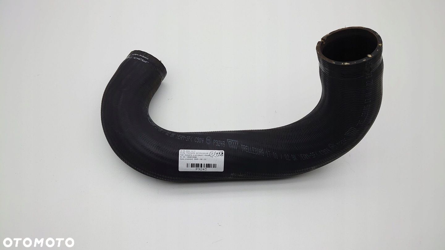 RURA PRZEWÓD INTERCOOLER FIAT DUCATO 2.3 JTD MJET P9243 - 1