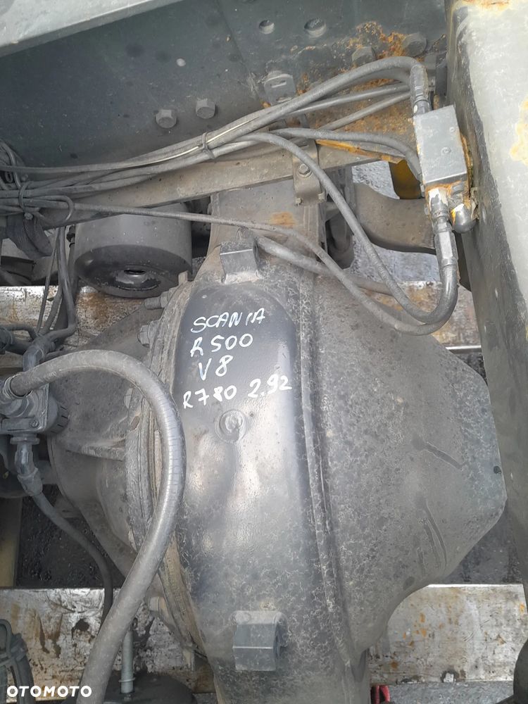 Tylny most Scania R500 V8, R780 Przełożenie 2.92 bez zacisków !!