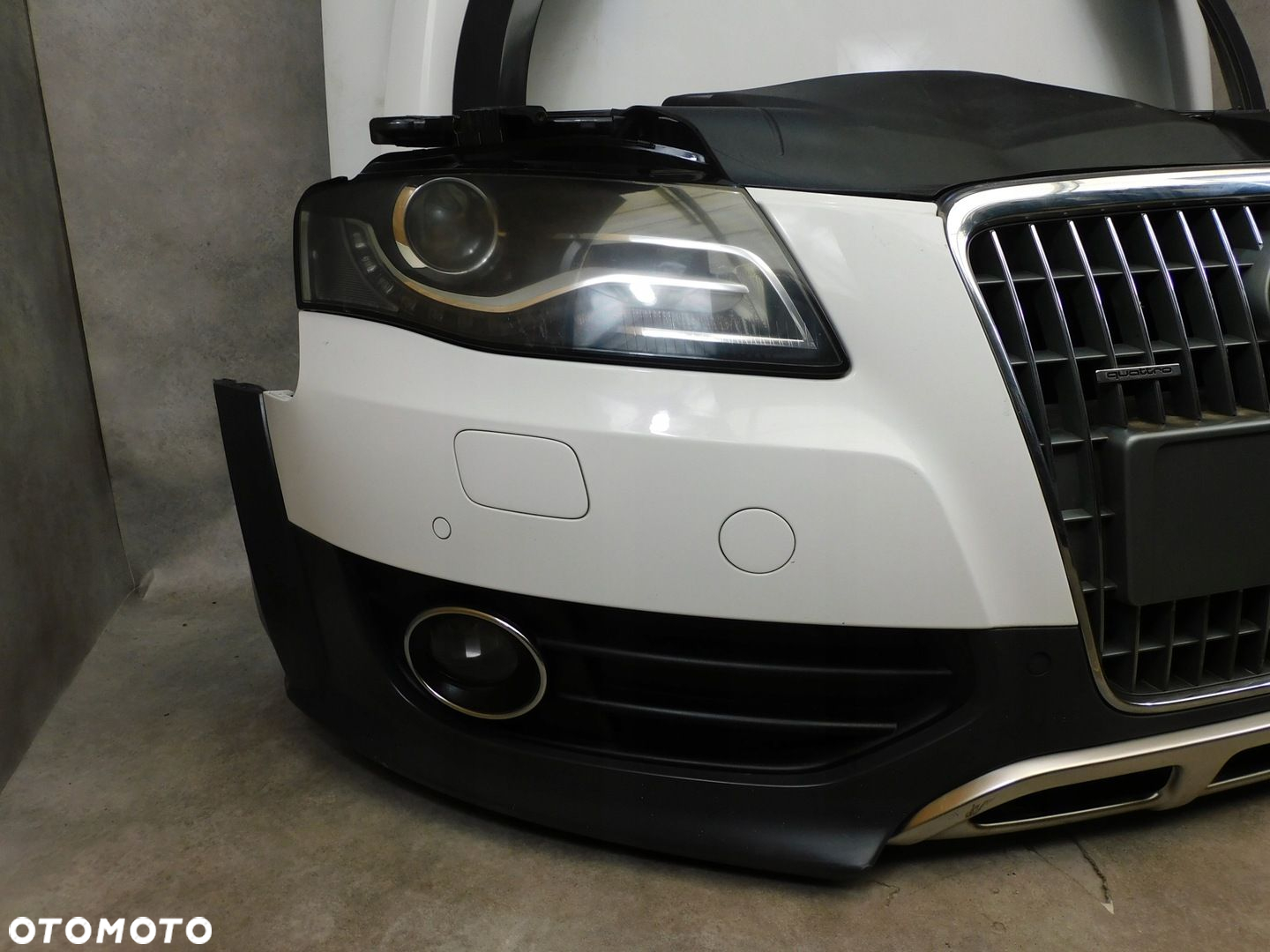 AUDI A4 B8 8K ALLROAD KOMPLETNY PRZÓD ZDERZAK LAMPY MASKA PAS XENON - 5